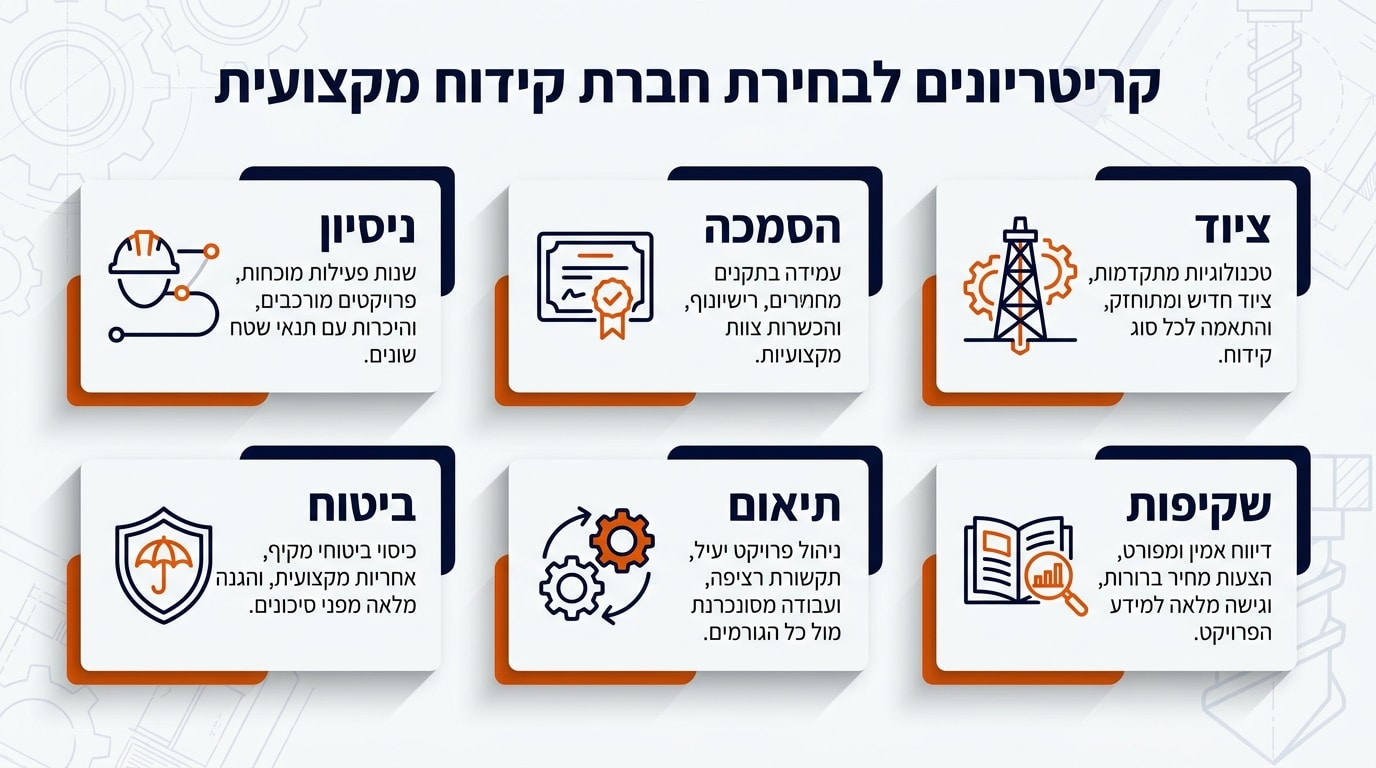 בחירת חברת קידוח למזגנים במשרדים