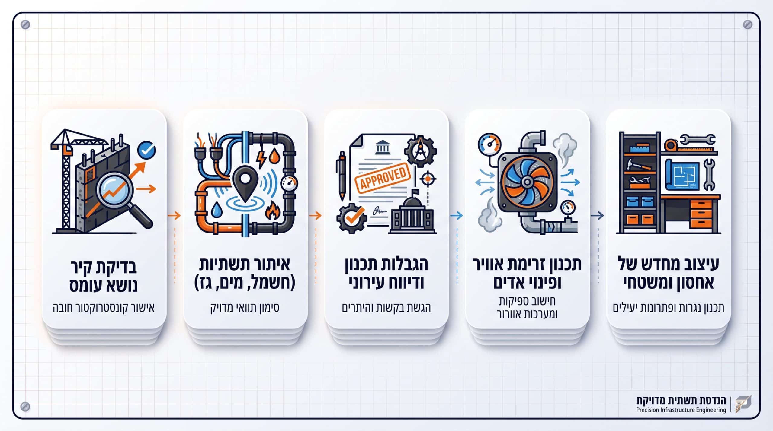 מדדים ובדיקות לפני תחילת הפרויקט