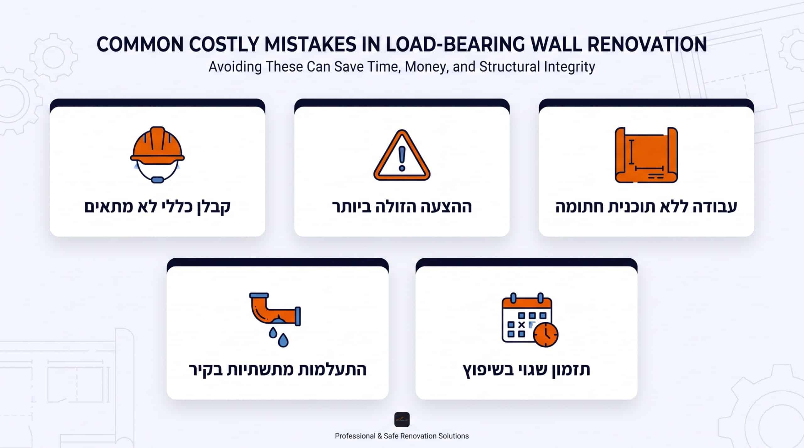 פינוי פסולת בטון לאחר פתיחת קיר נושא