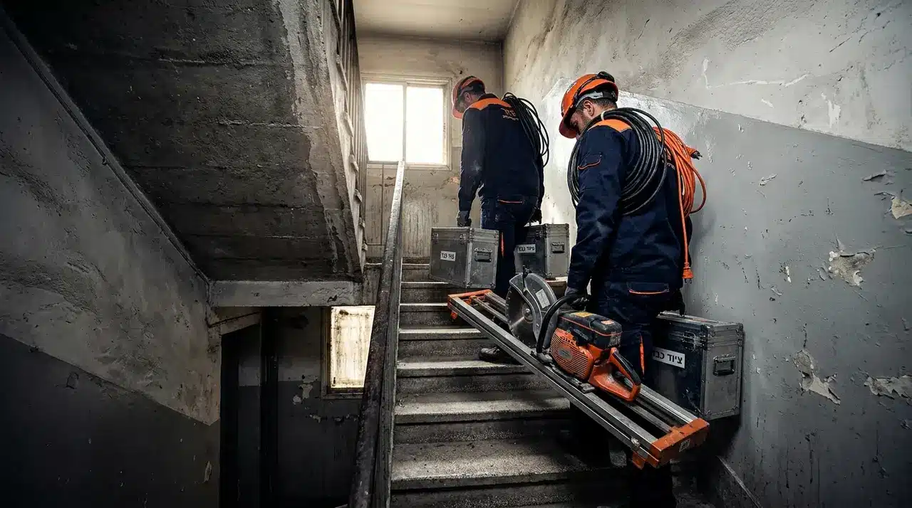 גישה מורכבת, קומות גבוהות ואתרי בנייה: מה אפשר לבצע?