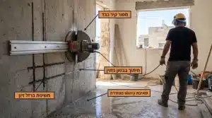 ניסור בטון בבית שמש ואיך לבחור נכון