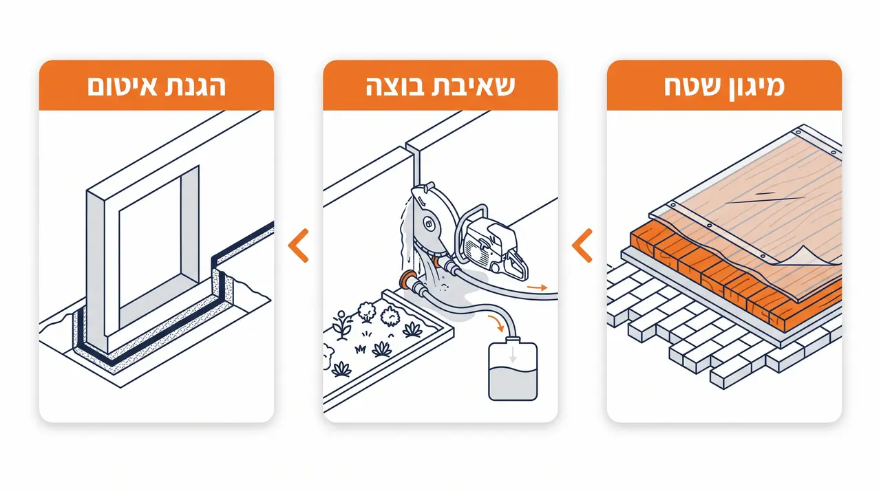 מה מייחד עבודות ניסור בצמודי קרקע במכבים וברעות?